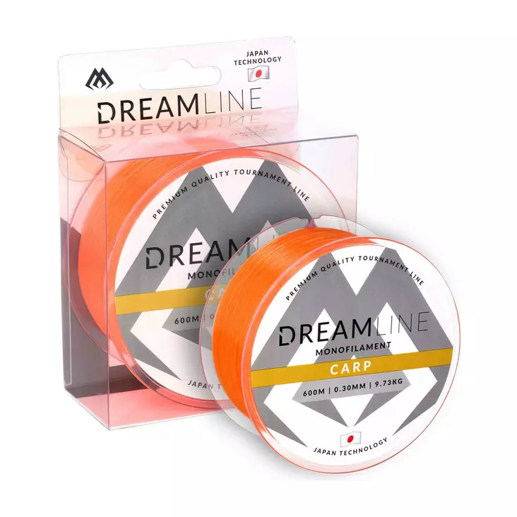 Mikado Dreamline Carp 600m Fluo Orange - Monofila linor - 5900637015482 - 1
