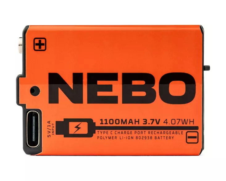 NEBO Rechargeable Battery 1100MAH - Belysningstillbehör - 5060945232732 - 1