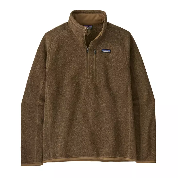 Patagonia Mens 1/4 Zip Better Sweater Coriander Brown - Mellanjackor - 196924720732 - 1