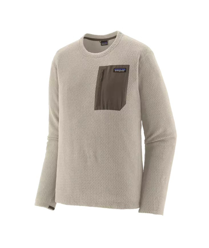 Patagonia M´s R1 Air Crew Pelican - Fleecetröjor - 198077509912 - 1
