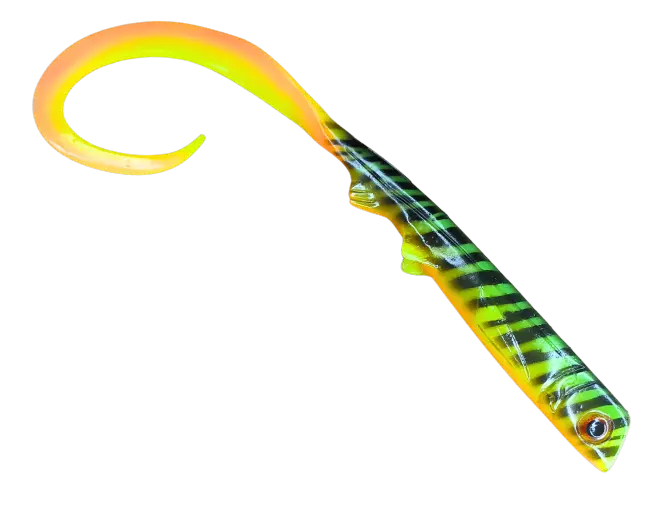 Polarbite Curly Shad 45cm/95g - Gummibeterna för gädda - 1401202 - 1