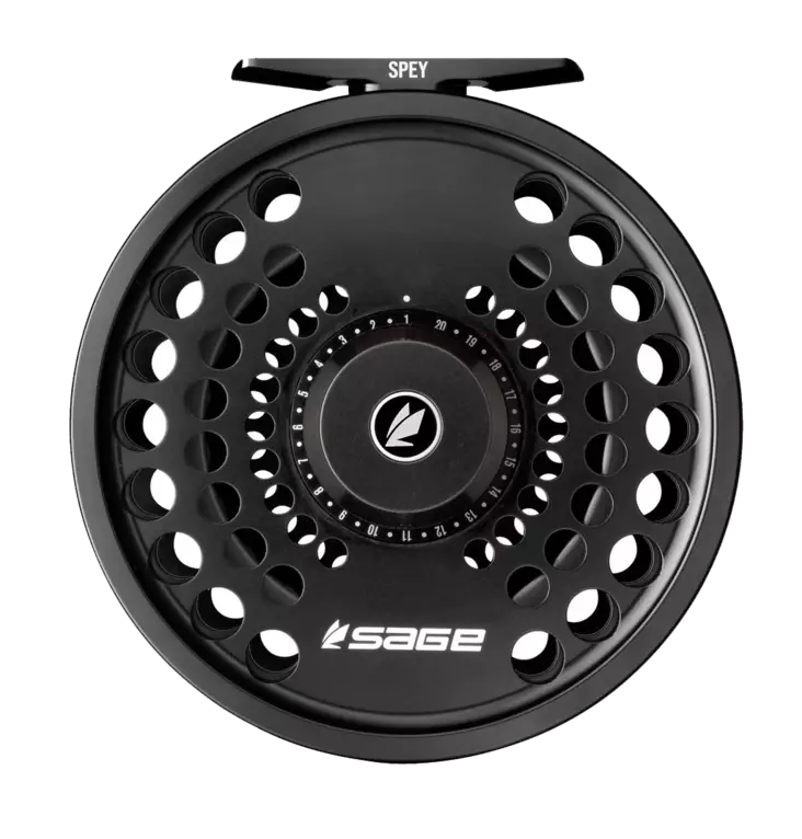 Sage Spey Reel II Black - Sage-flugrullar - 644269253472 - 1