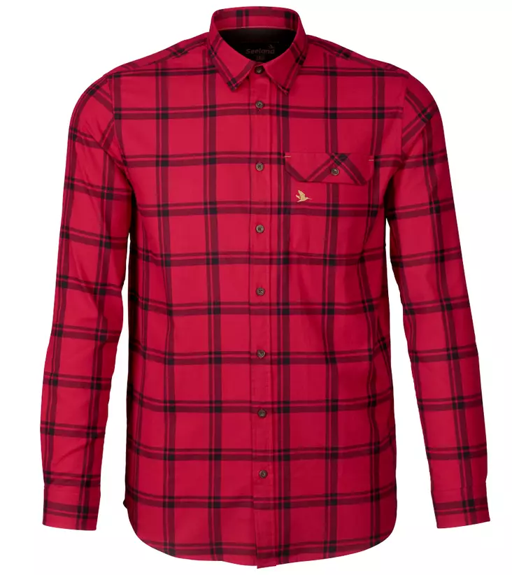 Seeland Highseat Shirt Hunter Red - Jägartröjor - 5714733514882 - 1
