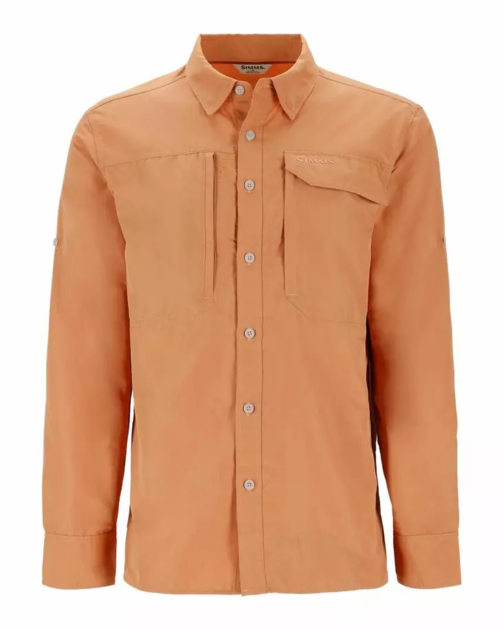 Simms Guide Shirt Orange Maple - Skjortor - 694264691892 - 2