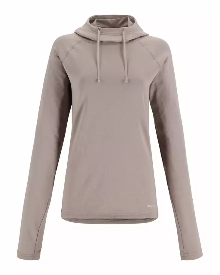 Simms Women's Heavyweight Baselayer Hoody Dolomite - Undertröjor - 694264655672 - 2