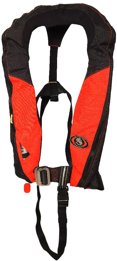 Ursuit Slimline Pro Auto 150N Red/ Black - Flytvästar - 5415274488372 - 1