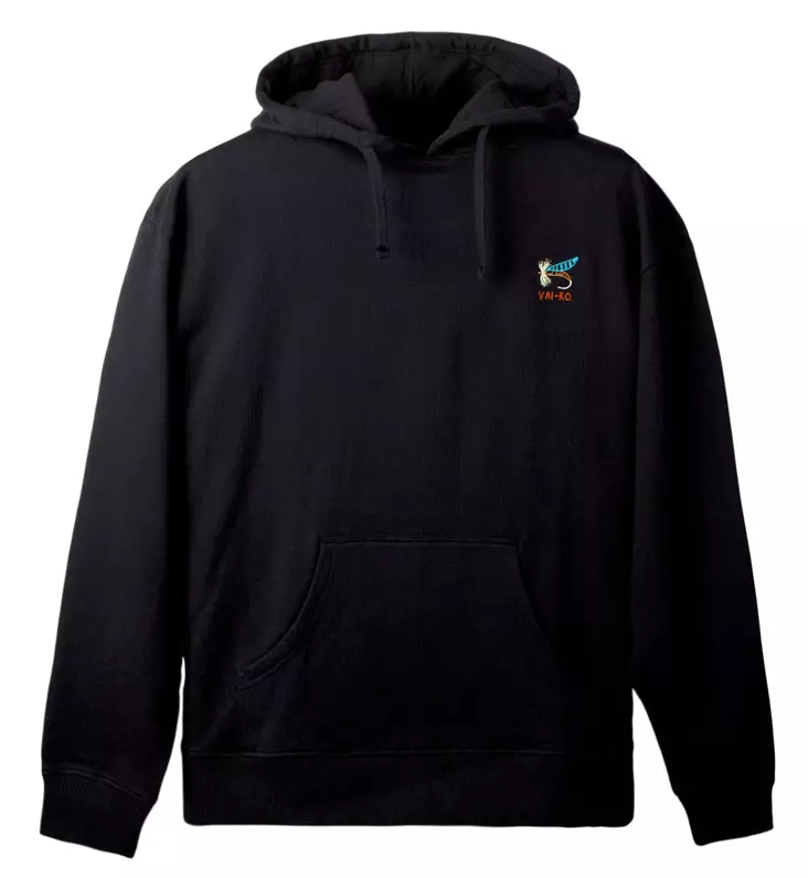 Vai-Ko Rainbow Trout Hoodie Black - Huvtröjor - 6440000202822 - 1