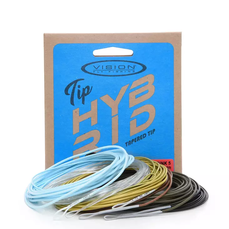 Vision Hybrid Tapered Tip 12,5ft Clear I - Utbytbara tips - 6417512834919 - 1