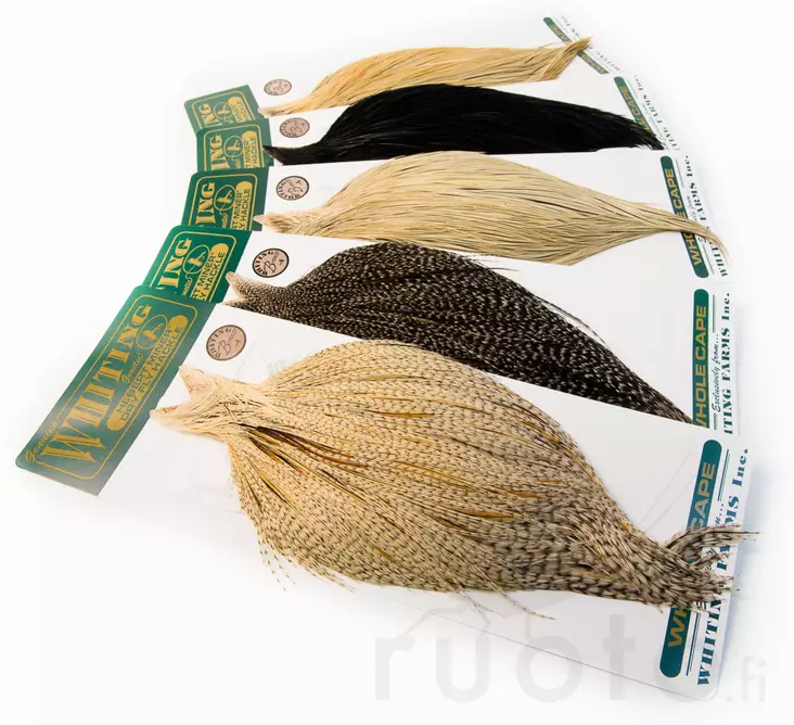 Whiting Hebert Miner Dry Fly Cape Bronze Grade - Torrflugnacker och -saddlar - 40350100002 - 1