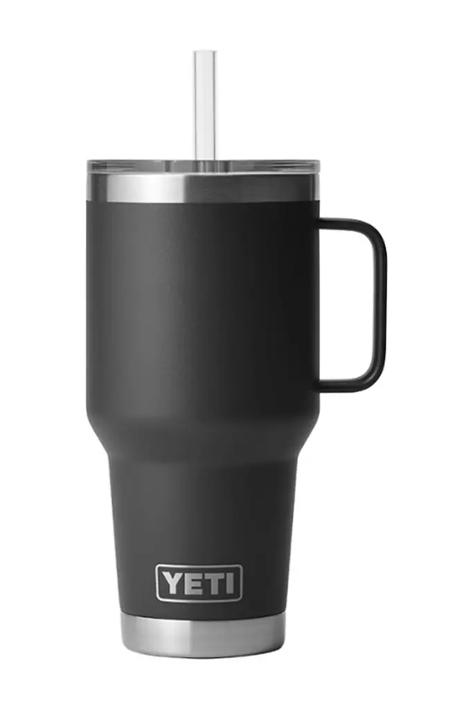 Yeti Rambler 35 Oz Straw Mug Black - Termosflaskor och -muggar - 888830306772 - 1