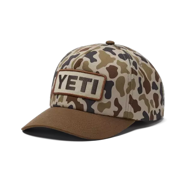 Yeti Woven Flat Brim Snapback Camo - Kepsar - 888830395202 - 1