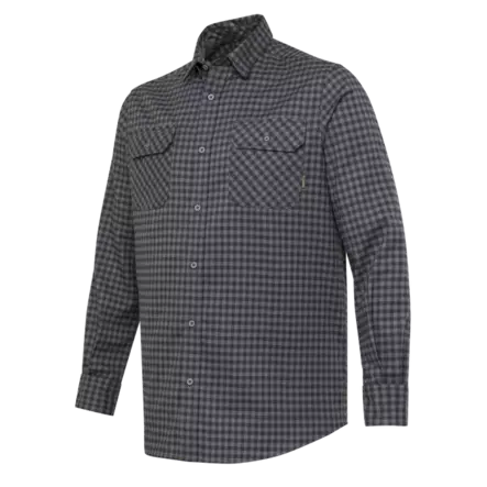 Beretta Cadet Flannel Shirt Ebony Check - Jägartröjor - 8051832671083 - 1