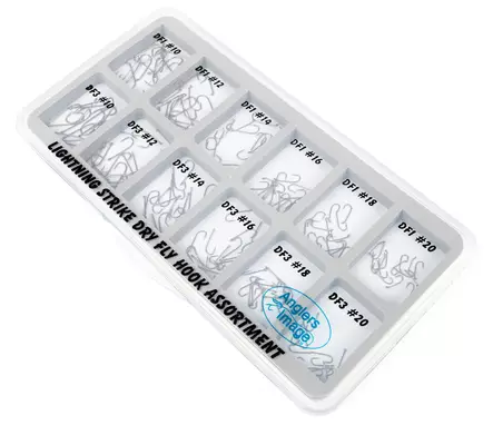 Lightning Strike Dry Fly Hook Assortment - Torrflugkrokar - 053526647013 - 1