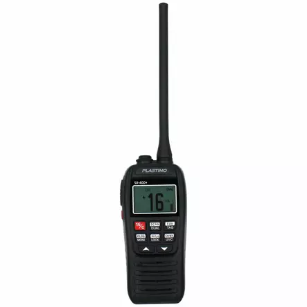 Plastimo SX-400+ portable VHF - Ekolod, VHF:er och autopiloter - 7332467364733 - 1