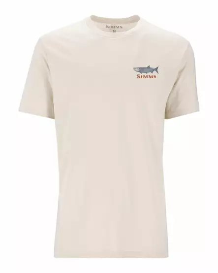 Simms Tarponwear T-Shirt Natural - T-shirts herr - 694264678503 - 2