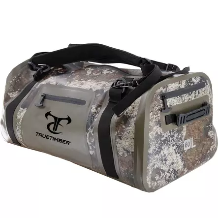 TrueTimber MistRiver Welded Dry Duffel 75L Strata/Olive/Black - Utrustningsväskor - 840194723763 - 1