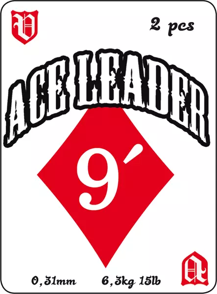 Vision Ace Leader 9' - Taperade Nylon -tafsar - 6417512820523 - 2