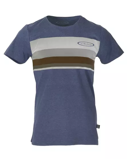 Vision Stripe T-Shirt Blue - T-shirts herr - 6417512842303 - 1