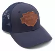 Ahrex Leather Patch Trucker Navy - Kepsar - 655043968123 - 1