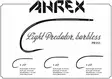 Ahrex PR351 Light Predator Barbless - Saltvattenkrokar - 655043956663 - 4