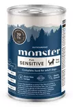 Monster Dog Adult Sensitive Fish 400g - Monster-köttprodukter - 7350040127063 - 1