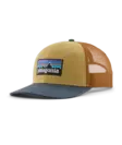 Patagonia P-6 Logo Trucker Hat Lynx Tan - Övriga huvudbonader - 198077993803 - 1