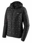 'Patagonia W's Nano Puff Hoody Black - Mellanjackor - 889833301023 - 1