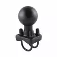 RAM D Ball Double U-Bolt Base for Rails - RAM Mounts, D-storlek - 793442202353 - 1