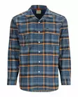 Simms ColdWeather Shirt Neptune/Sun Glow Ombre Plaid - Skjortor - 694264624173 - 2