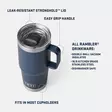 Yeti Rambler 2.0 Travel Mug 20oz Navy - Termosflaskor och -muggar - 888830614303 - 4