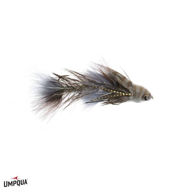 Double Gray Black #4x4 - Streamers och leech - 52857218473 - 1