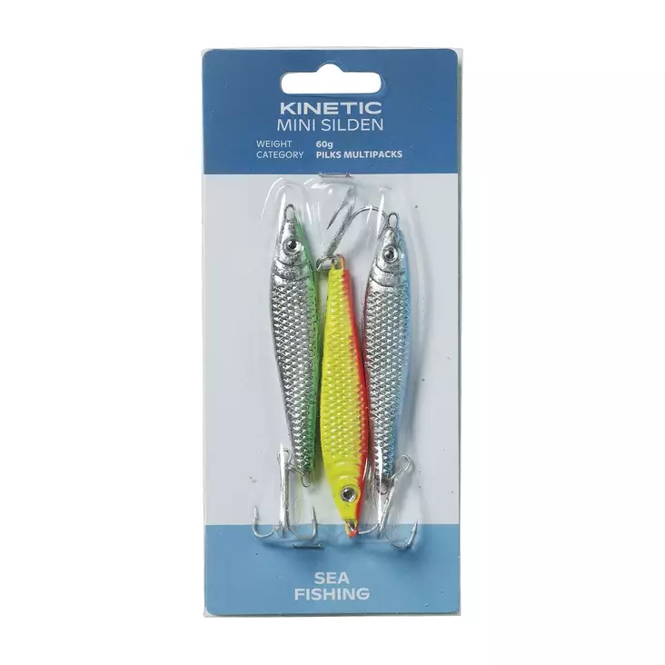 Kinetic Mini Silden 3-Pack - Metalljiggar & shore jigging-jiggar - 5707549273333 - 1