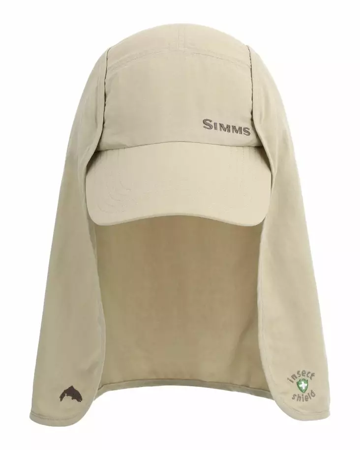Simms Bugstopper SunShield Cap Stone - Kepsar - 694264650493 - 2