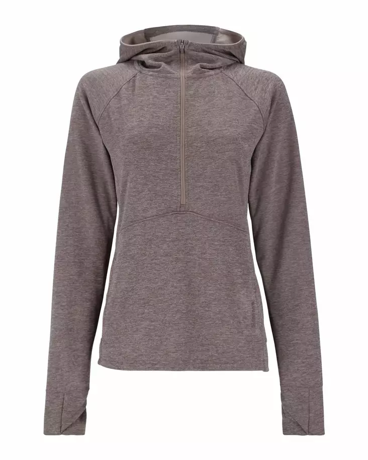 Simms Womens Bugstopper Hoody Heron Heather - Huvtröjor - 694264679593 - 1