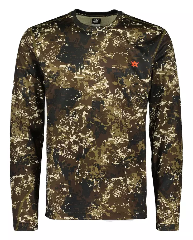 Alaska CoolDry Ms LS T-Shirt, BlindTech Forest - Jägarens bas- och mellanlager - 6438347049613 - 1