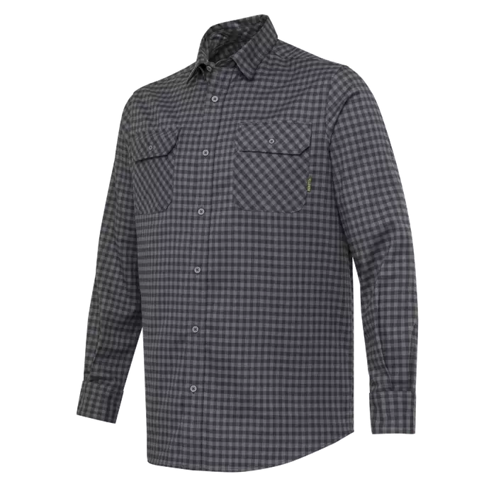 Beretta Cadet Flannel Shirt Ebony Check - Jägartröjor - 8051832671083 - 1