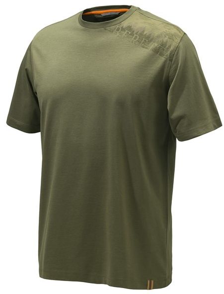 Beretta Pine Shoulder T-shirt Dark Olive - Jägartröjor - 8051832531233 - 1