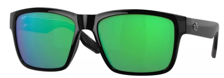 Costa Paunch Black, Green Mirror 580P - Plastlinser - 097963911023 - 1