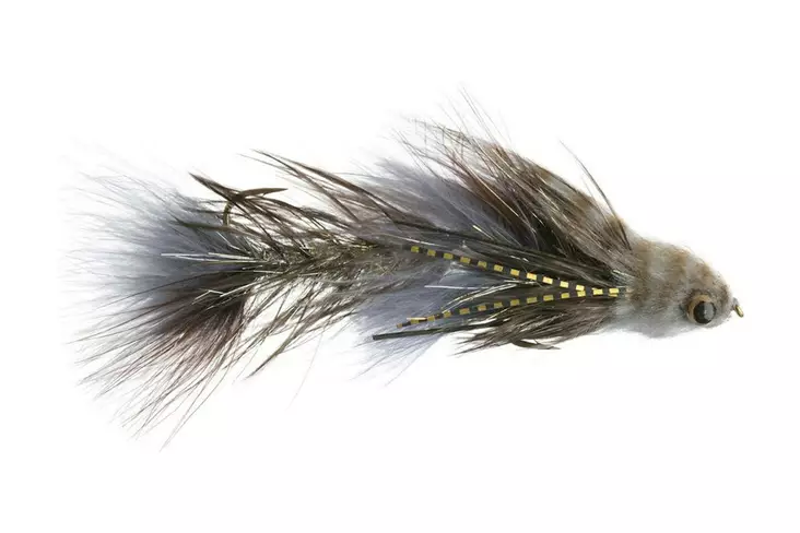 DOUBLE GONGA GRAY #4/4 - Streamers och leeches - 52857218473 - 1