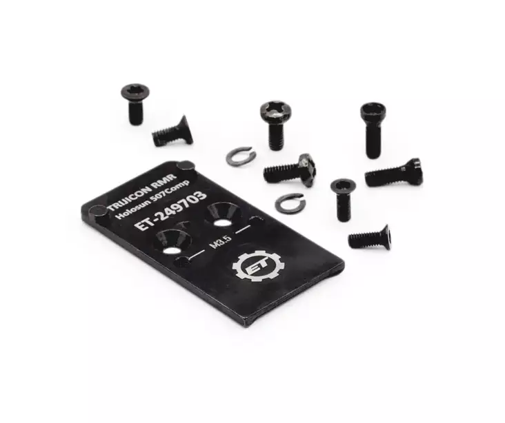 Eemann Tech PDP OR Plate RMR/SRO - Adapterplattor för pistolsikten - ET-249703 - 2