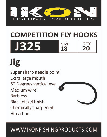Ikon J325 Barbless Jig - Hullinglösa - 6430077070233 - 1