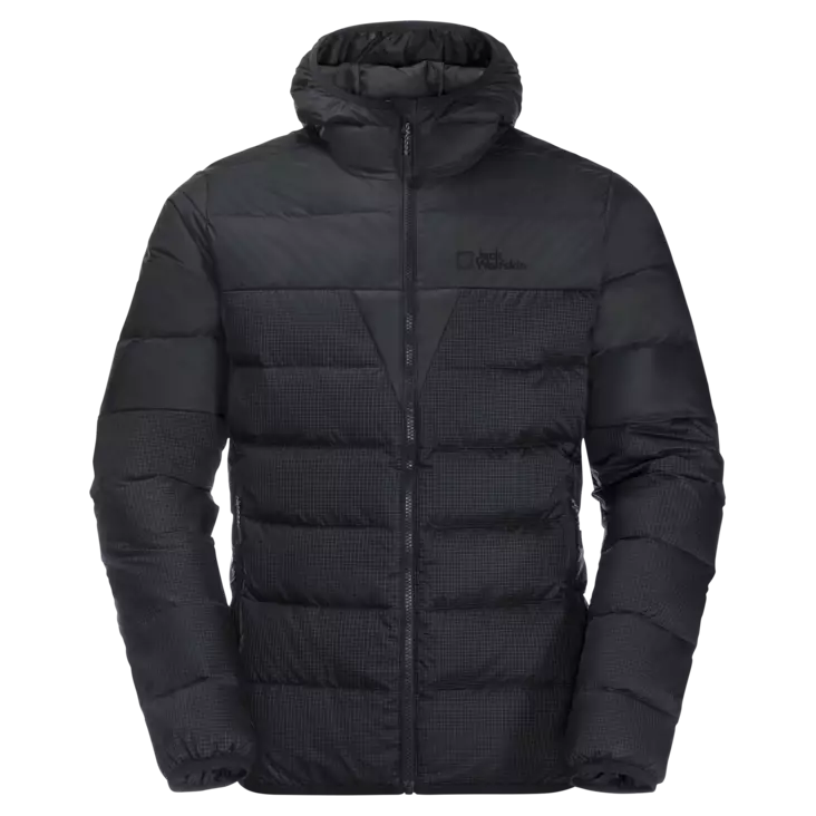 Jack Wolfskin Mens DNA Tundra Hoody Phantom - Dunjackor herrar - 4064993513103 - 1