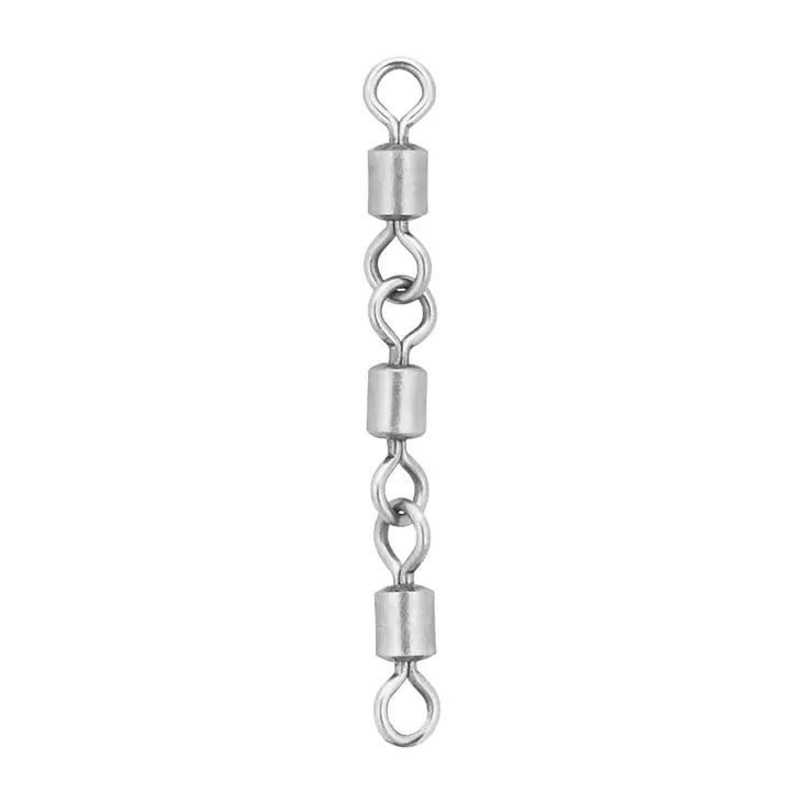 Mikado Jaws Triple Swivels Salt Water 35kg - Kraftiga & kullagrade lekande - 5900637162483 - 1