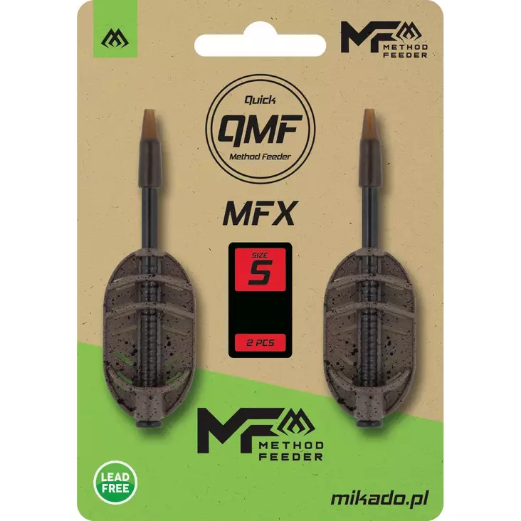Mikado Method Feeder MFX Q.M.F. S 2 pcs - Platta & hybrid-method feedrar - 5900637157373 - 1