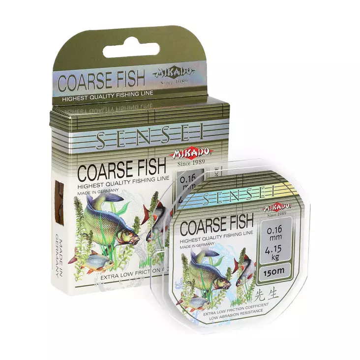 Mikado Sensei Coarse Fish 150m - Monofila feeder- & matchlinor - 5900637505143 - 1
