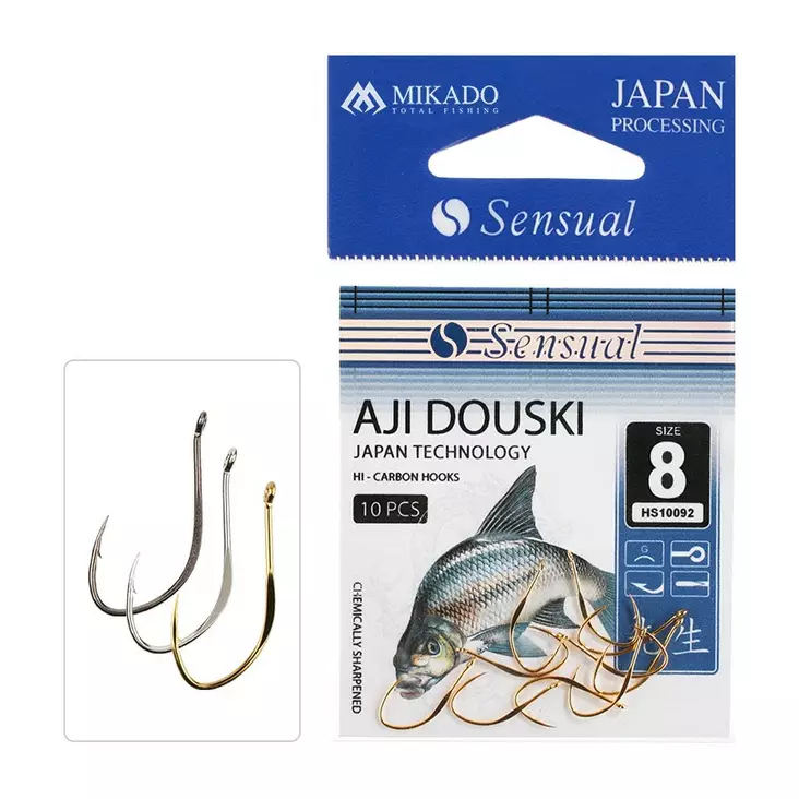 Mikado Sensual Aji Douski with Ring N - Öglekrokar & spadkrokar - 5900637618553 - 1