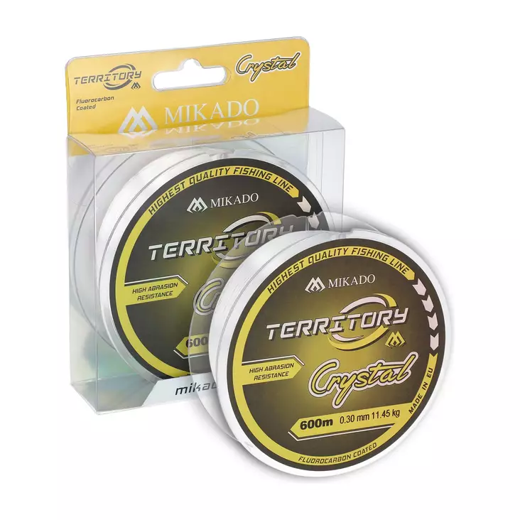 Mikado Territory Crystal 600m - Monofila linor - 5900637810223 - 1