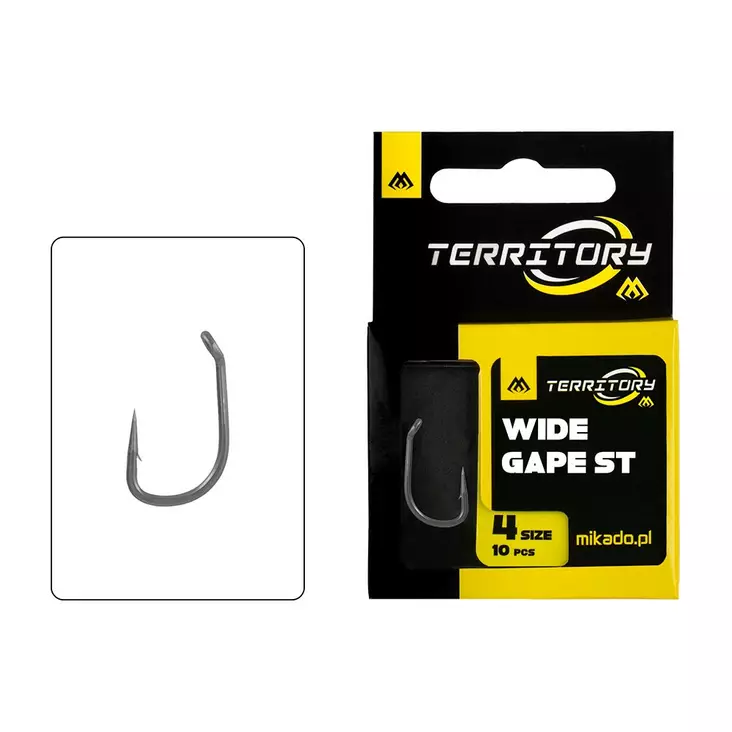 Mikado Territory Wide Gape ST - Wide gape-krokar - 5900637158523 - 1