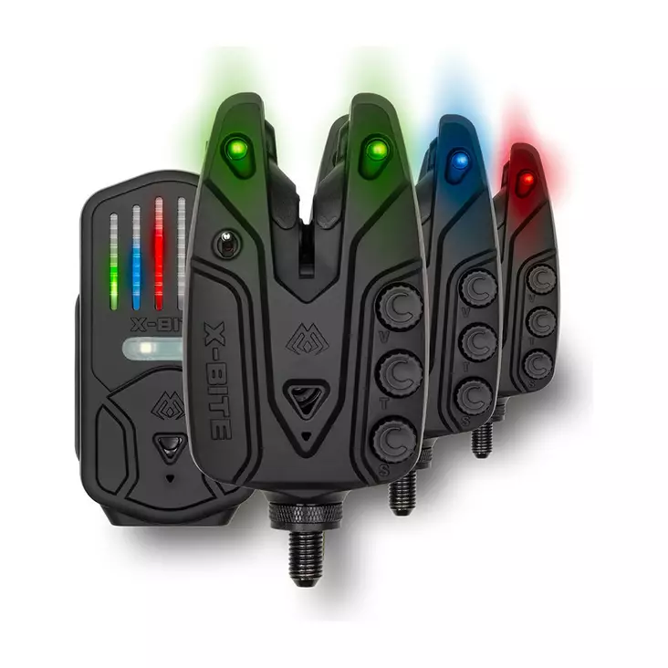 Mikado X-Bite Bite Alarm Set 3+1 - Enskilda bettlarm & set - 5900637157083 - 1