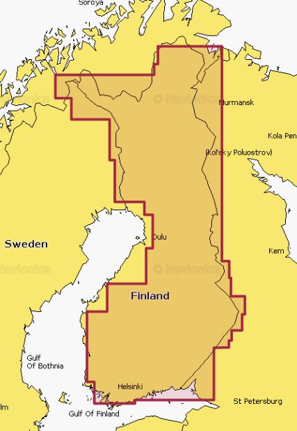 Navionics+ Finnish Lakes - Small card for old models - Kartor - 6417512511643 - 1